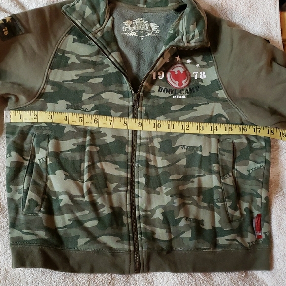 Extreme Camo Zip-Up Jacket - Picture 3 of 12
